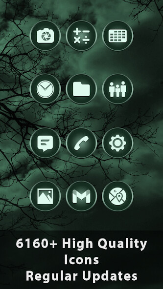 Run android online APK Radiance Green Icons from MyAndroid or emulate Radiance Green Icons using MyAndroid