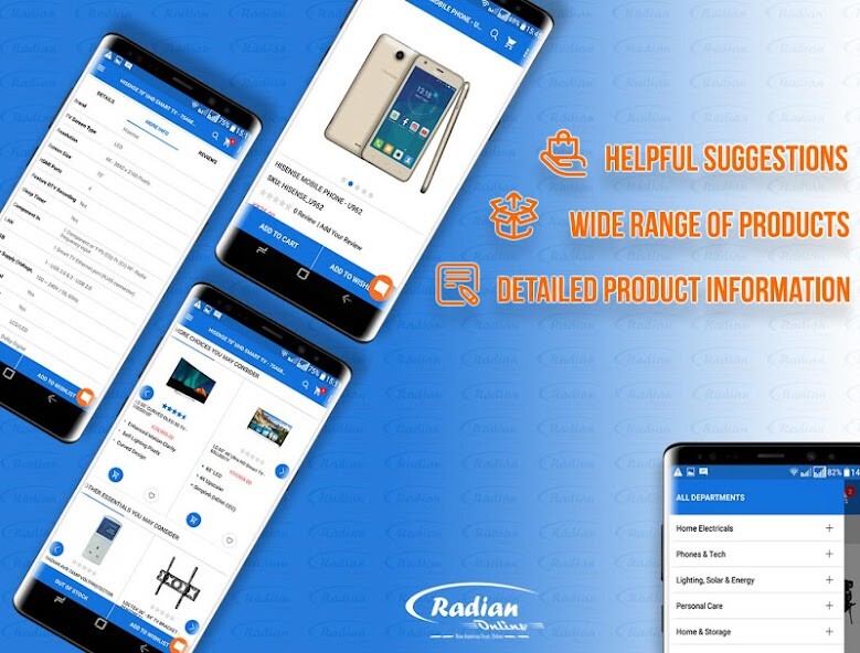 Run android online APK Radian Online Zambia - Radian Stores Shopping App from MyAndroid or emulate Radian Online Zambia - Radian Stores Shopping App using MyAndroid