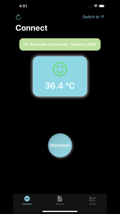 Emulate iPhone app Radiantek BLE using MyAndroid