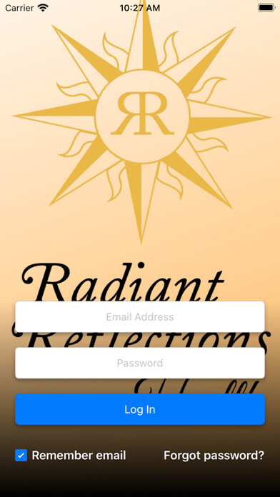 Emulate iPhone app Radiant Reflections Health using MyAndroid Emulate iPhone app Radiant Reflections Health using MyAndroid