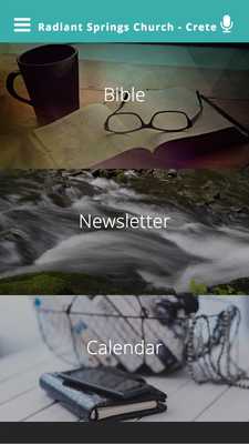 Emulate Android APK Radiant Springs Church