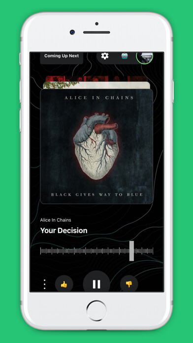 Emulate iPhone app Radiant: The Future Of Radio using MyAndroid