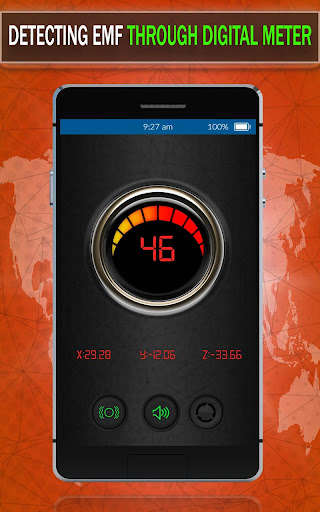 Run android online APK Radiation Detector, Infrared Detector EMF Meter from MyAndroid or emulate Radiation Detector, Infrared Detector EMF Meter using MyAndroid