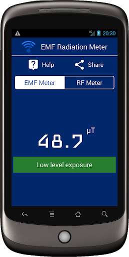 Emulate Android APK Radiation Meter