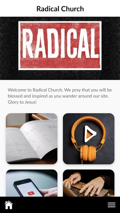 Emulate iPhone app Radical Church using MyAndroid Emulate iPhone app Radical Church using MyAndroid