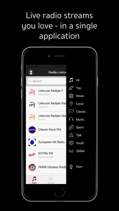Emulate iPhone app Radijo Lietuvos using MyAndroid Emulate iPhone app Radijo Lietuvos using MyAndroid