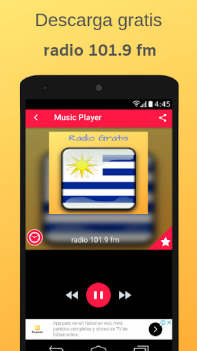 Run android online APK radio 101.9 fm from MyAndroid or emulate radio 101.9 fm using MyAndroid