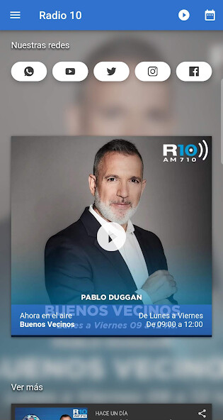 Run android online APK Radio 10 - AM 710 from MyAndroid or emulate Radio 10 - AM 710 using MyAndroid Run android online APK Radio 10 - AM 710 from MyAndroid or emulate Radio 10 - AM 710 using MyAndroid