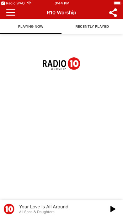 Emulate iPhone app Radio 10 Worship using MyAndroid Emulate iPhone app Radio 10 Worship using MyAndroid