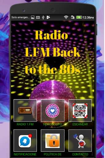 Run android online APK Radio 1.FM Back to the 80s from MyAndroid or emulate Radio 1.FM Back to the 80s using MyAndroid