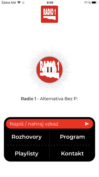 Emulate iPhone app Radio 1 Praha using MyAndroid Emulate iPhone app Radio 1 Praha using MyAndroid