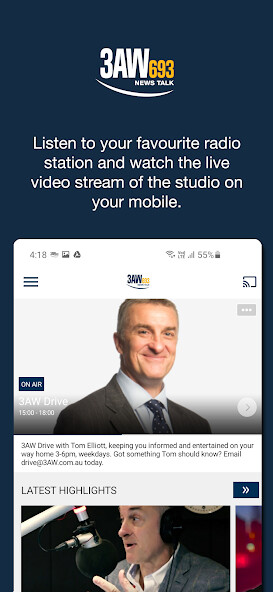 Run android online APK Radio 3AW from MyAndroid or emulate Radio 3AW using MyAndroid Run android online APK Radio 3AW from MyAndroid or emulate Radio 3AW using MyAndroid