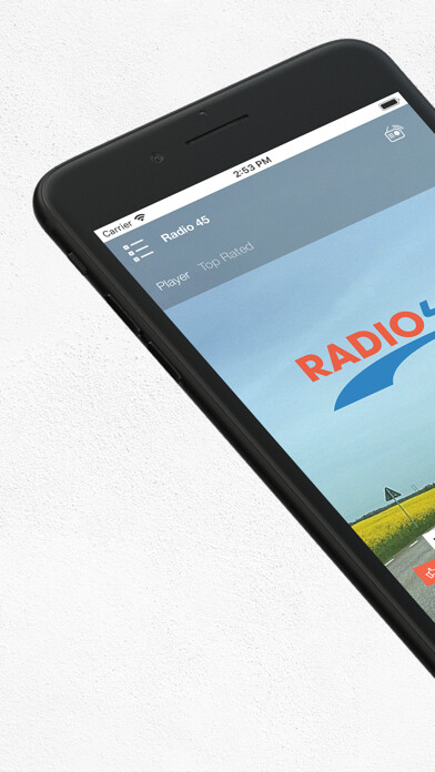 Emulate iPhone app Radio 45 using MyAndroid