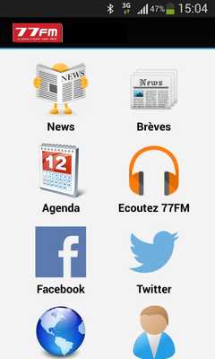 Emulate Android APK Radio 77FM Emulate Android APK Radio 77FM