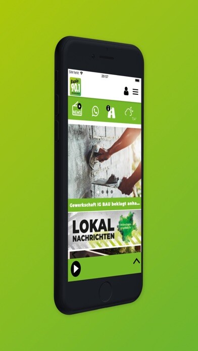 Emulate iPhone app Radio 90.1 using MyAndroid Emulate iPhone app Radio 90.1 using MyAndroid