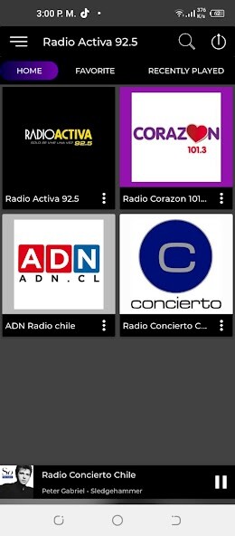 Run android online APK Radio Activa 92.5 Chile from MyAndroid or emulate Radio Activa 92.5 Chile using MyAndroid