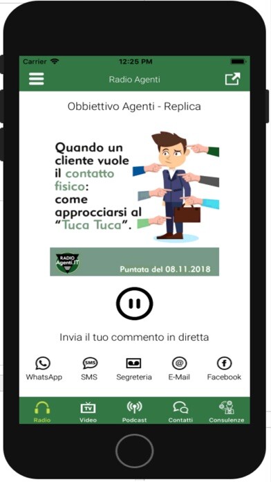 Emulate iPhone app Radio Agenti.IT using MyAndroid Emulate iPhone app Radio Agenti.IT using MyAndroid