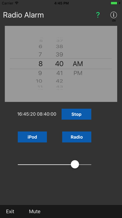 Emulate iPhone app Radio Alarm (Music+Radio) using MyAndroid Emulate iPhone app Radio Alarm (Music+Radio) using MyAndroid