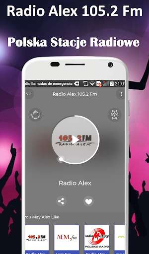 Run android online APK Radio Alex 105.2 Fm Polska from MyAndroid or emulate Radio Alex 105.2 Fm Polska using MyAndroid