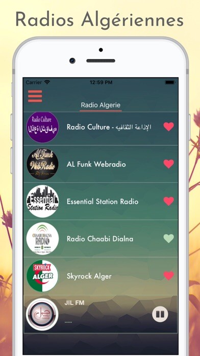 Emulate Android APK Radio Algerie