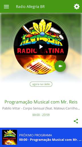 Run android online APK Radio Allegria BR from MyAndroid or emulate Radio Allegria BR using MyAndroid