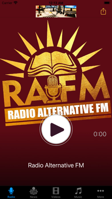 Emulate iPhone app Radio Alternative FM using MyAndroid