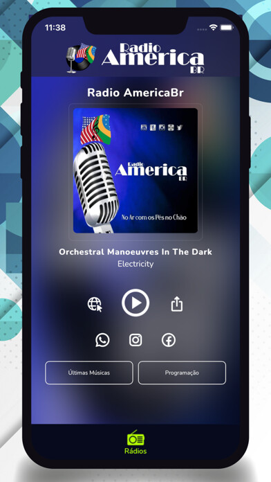 Emulate iPhone app Radio AmericaBR using MyAndroid Emulate iPhone app Radio AmericaBR using MyAndroid