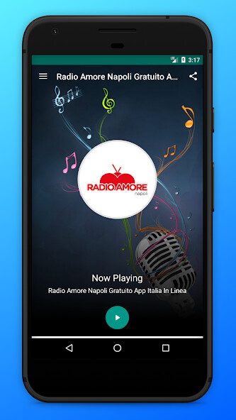 Run android online APK Radio Amore Napoli App Italia from MyAndroid or emulate Radio Amore Napoli App Italia using MyAndroid