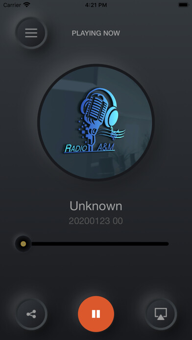 Emulate iPhone app Radio A&Mtx using MyAndroid