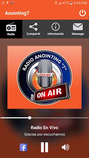 Run android online APK Radio Anointing 7 from MyAndroid or emulate Radio Anointing 7 using MyAndroid Run android online APK Radio Anointing 7 from MyAndroid or emulate Radio Anointing 7 using MyAndroid