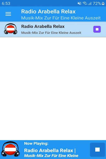 Run android online APK Radio Arabella Relax App from MyAndroid or emulate Radio Arabella Relax App using MyAndroid