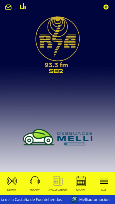 Emulate iPhone app Radio Aracena using MyAndroid