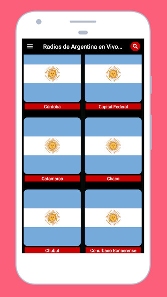 Run android online APK Radio Argentina AM  FM Online from MyAndroid or emulate Radio Argentina AM  FM Online using MyAndroid