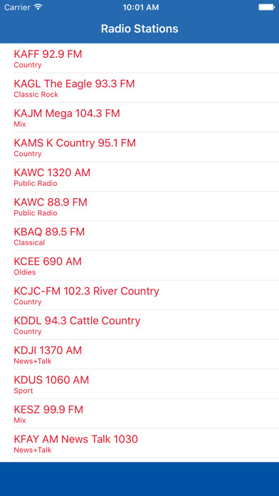 Emulate iPhone app Radio Arizona FM - Streaming and listen to live online music, news show and American charts from the USA using MyAndroid Emulate iPhone app Radio Arizona FM - Streaming and listen to live online music, news show and American charts from the USA using MyAndroid