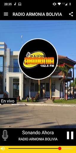 Run android online APK Radio Armonia Santa Cruz Bolivia from MyAndroid or emulate Radio Armonia Santa Cruz Bolivia using MyAndroid
