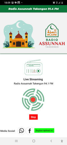Run android online APK Radio Assunnah Gayo from MyAndroid or emulate Radio Assunnah Gayo using MyAndroid