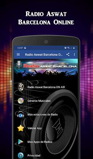 Run android online APK Radio Aswat Barcelona Online from MyAndroid or emulate Radio Aswat Barcelona Online using MyAndroid