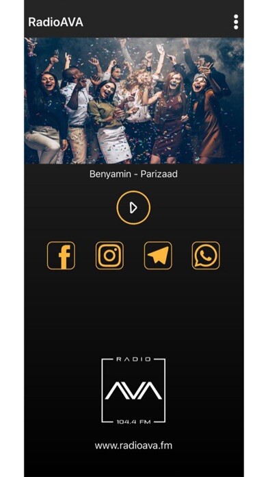 Emulate iPhone app RADIO AVA using MyAndroid