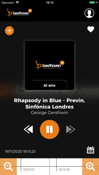 Emulate iPhone app Radio Beethoven using MyAndroid