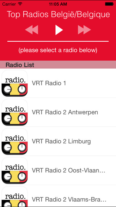 Emulate iPhone app Radio België - Belgische Radio Online GRATIS (BE) using MyAndroid Emulate iPhone app Radio België - Belgische Radio Online GRATIS (BE) using MyAndroid