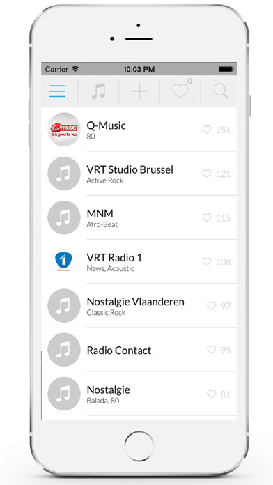 Emulate iPhone app Radio Belgium - Radio Belgian using MyAndroid Emulate iPhone app Radio Belgium - Radio Belgian using MyAndroid