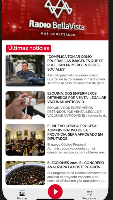 Emulate iPhone app Radio Bella Vista - Corrientes using MyAndroid Emulate iPhone app Radio Bella Vista - Corrientes using MyAndroid