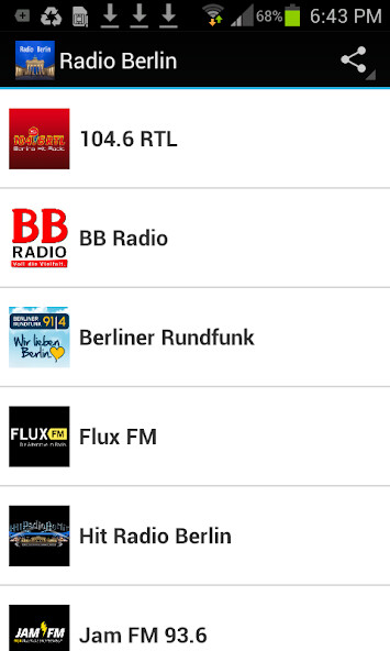 Emulate Android APK Radio Berlin Emulate Android APK Radio Berlin