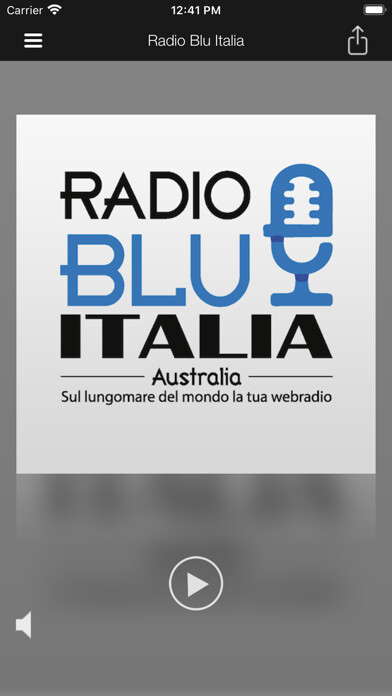 Emulate iPhone app Radio Blu Italia - Australia using MyAndroid Emulate iPhone app Radio Blu Italia - Australia using MyAndroid