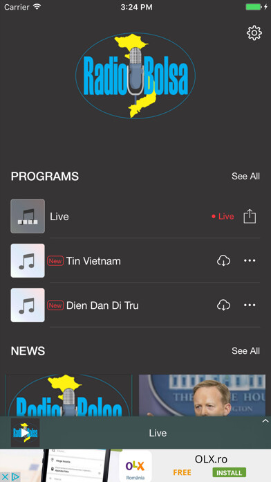 Emulate iPhone app Radio Bolsa using MyAndroid Emulate iPhone app Radio Bolsa using MyAndroid