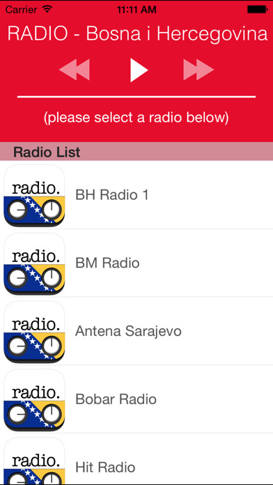 Emulate iPhone app Radio Bosna i Hercegovina - Bosanski Radio Online FREE (BA) using MyAndroid