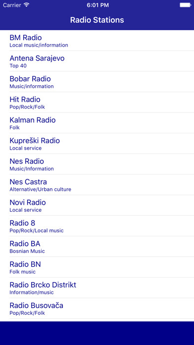 Emulate iPhone app Radio Bosnia FM - Streaming and listen to live online music, news show and Bosnian Hercegovina charts muzika using MyAndroid Emulate iPhone app Radio Bosnia FM - Streaming and listen to live online music, news show and Bosnian Hercegovina charts muzika using MyAndroid