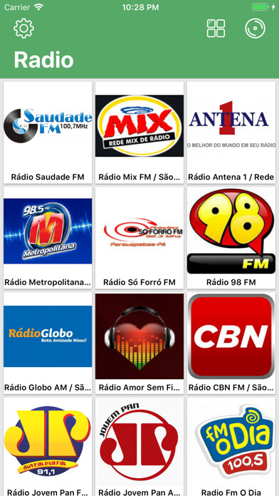 Emulate iPhone app Radio Brazil, Musical Stations using MyAndroid Emulate iPhone app Radio Brazil, Musical Stations using MyAndroid
