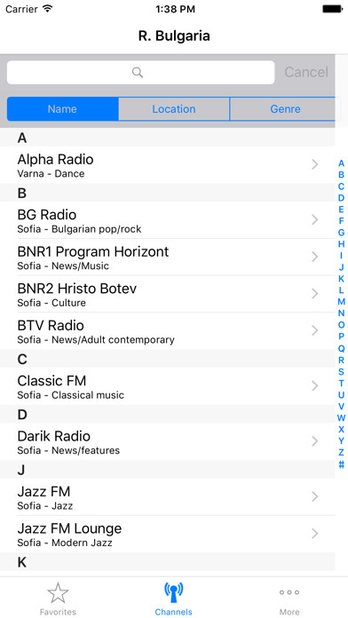 Emulate iPhone app Radio Bulgaria using MyAndroid Emulate iPhone app Radio Bulgaria using MyAndroid