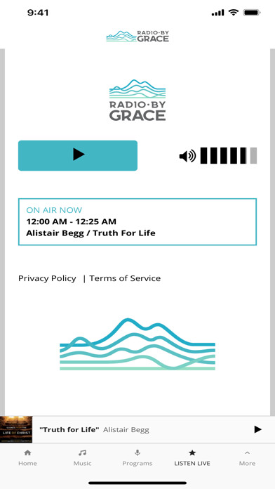 Emulate iPhone app Radio By Grace using MyAndroid